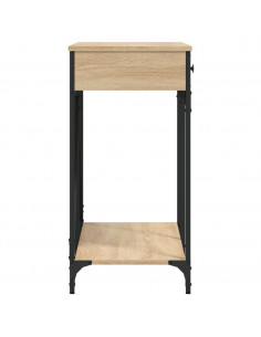 Tavolo Consolle Rovere Sonoma 100x39x78,5 cm Legno Multistrato 2