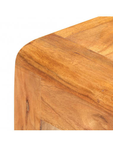 Tavolo Consolle 110x40x76 cm Massello Acacia Finitura Miele