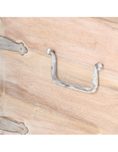 Baule 40x40x40 cm in Legno Massello di Acacia