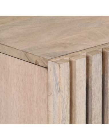 Mobile Lavabo da Bagno 62x34x58cm in Legno Massello di Mango