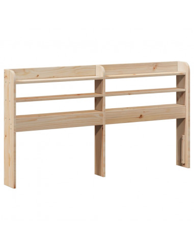 Letto senza Materasso 140x190 cm in Legno Massello di Pino