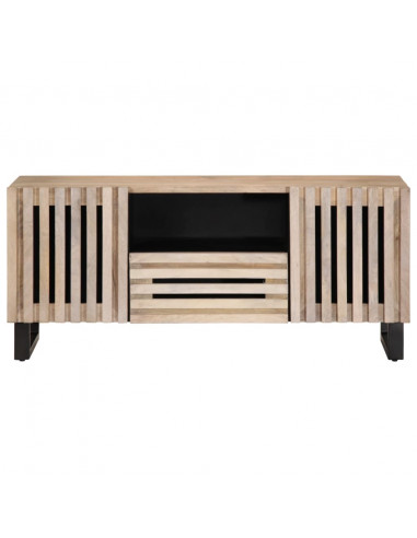 Mobile Porta TV 100x34x46 cm in Legno Massello di Mango