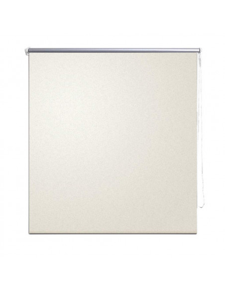 Tenda a Rullo Oscurante 140 x 230 cm Bianco Avorio