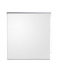 Tenda a rullo oscurante buio totale 100 x 175 cm bianca 2
