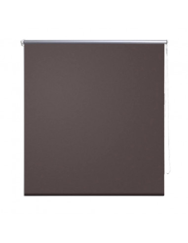 Tenda a rullo oscurante buio totale 80 x 230 cm caffè