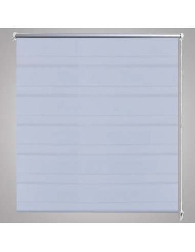 Tenda a rullo oscurante zebra 120x175 cm bianca