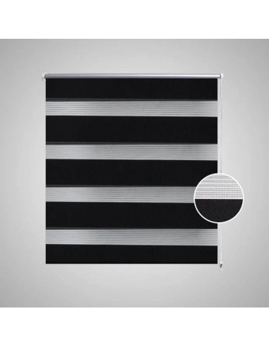 Tenda a Rullo Oscurante 70 x 120 cm Nera