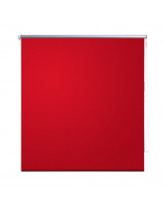 Tenda a rullo oscurante buio totale 120 x 230 cm rossa 2