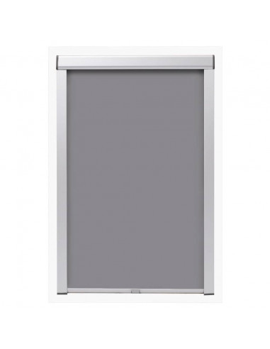 Tenda a rullo oscurante persiana grigia S06/606