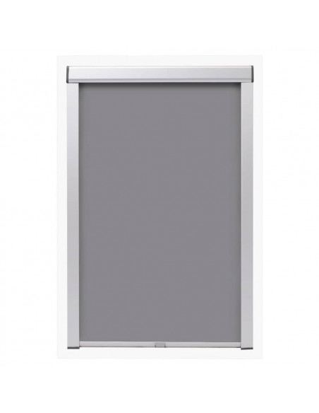 Tenda a rullo oscurante persiana grigia S06/606