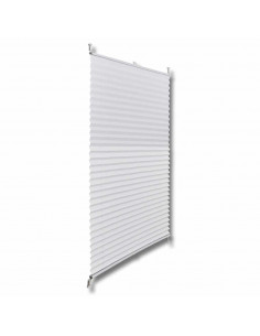 Tenda plissè 50x100cm bianca 2