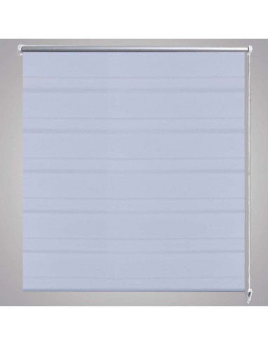 Tenda a rullo oscurante zebra 100x175 bianca