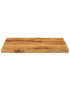 Piano per Tavolo 60x50x3,8 cm Rettangolare Legno Massello Mango 2