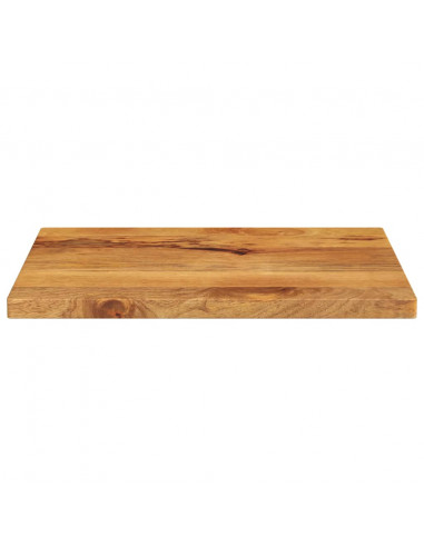 Piano per Tavolo 60x50x3,8 cm Rettangolare Legno Massello Mango