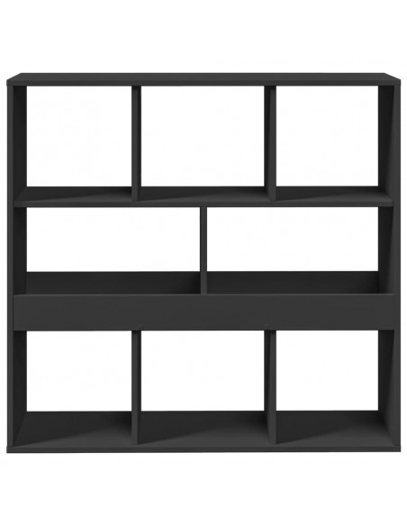 Divisorio Nero 100x33x94,5 cm in Truciolato