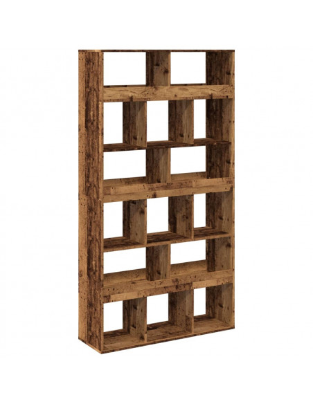 Divisorio Stanza Legno Antico 100x33x187,5 cm in Truciolato