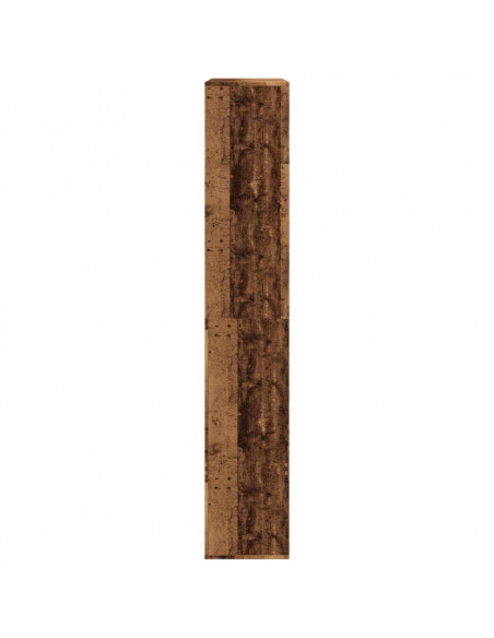 Divisorio Stanza Legno Antico 100x33x187,5 cm in Truciolato