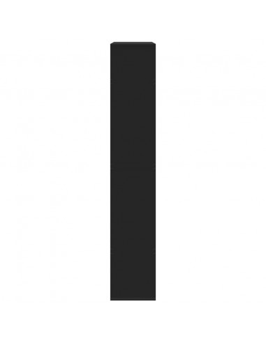 Divisorio Stanza Nero 100x33x187,5 cm in Truciolato