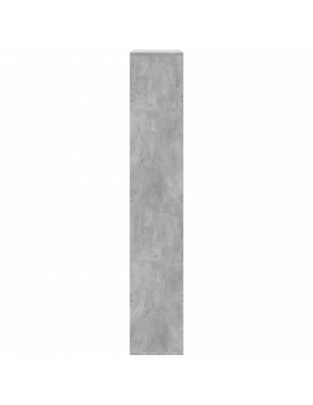 Libreria Grigio Cemento 100x33x187,5 cm in Truciolato