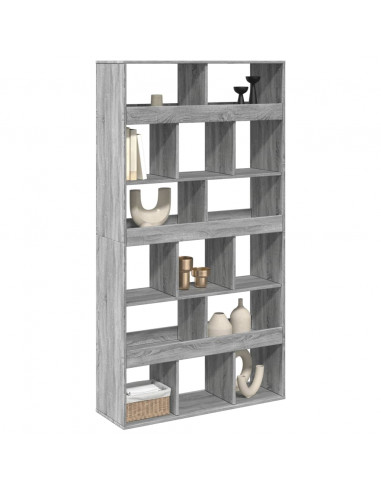 Libreria Grigio Sonoma 100x33x187,5 cm in Truciolato