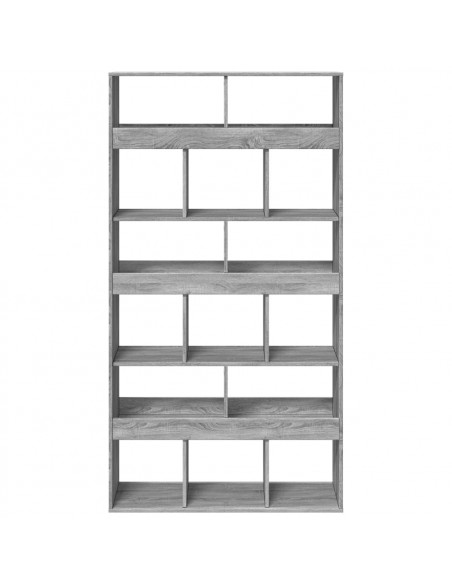 Libreria Grigio Sonoma 100x33x187,5 cm in Truciolato