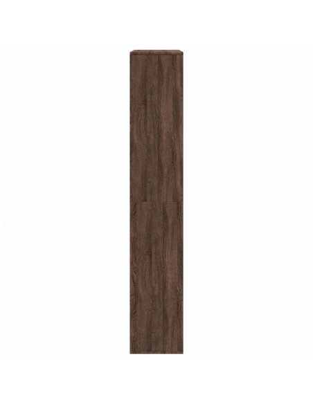 Libreria Rovere Marrone 100x33x187,5 cm in Truciolato