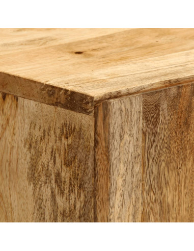 Credenza 53x35x72 cm in Legno Massello di Mango