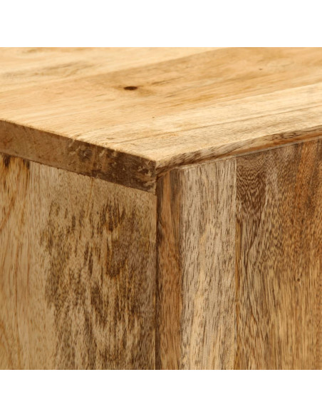 Credenza 53x35x72 cm in Legno Massello di Mango