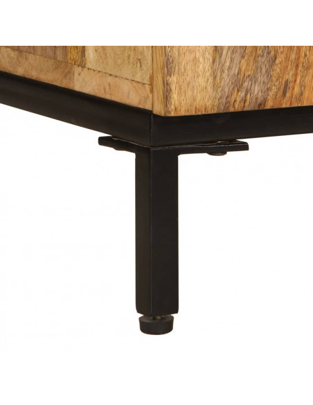 Credenza 53x35x72 cm in Legno Massello di Mango