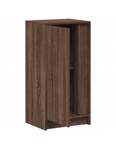 Credenza con LED Rovere Marrone 42,5x34x85 cm Legno Multistrato 2