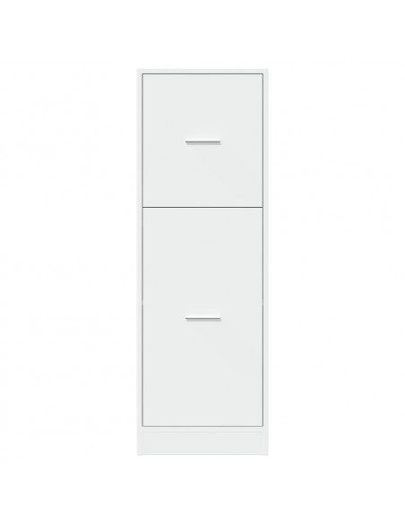 Armadietto da Farmacia Bianco 40x41x118 cm in Truciolato