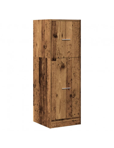 Armadietto da Farmacia Legno Vecchio 40x41x118 cm in Truciolato