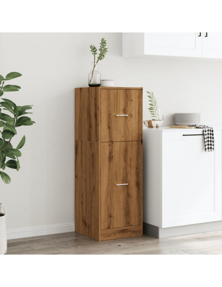 Armadietto da Farmacia Rovere 40x41x118 cm in Truciolato