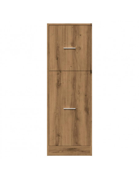 Armadietto da Farmacia Rovere 40x41x118 cm in Truciolato