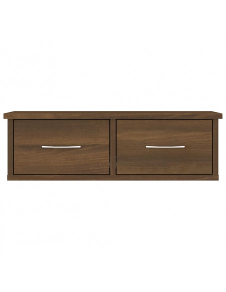 Armadietto Parete Rovere Marrone 60x26x18,5cm Legno Multistrato