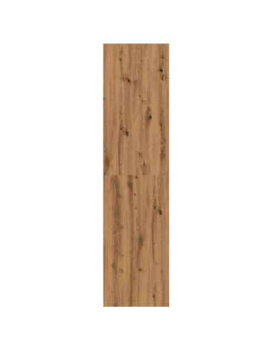 Armadio Rovere Artigianale 30x50x200 cm in Legno Multistrato