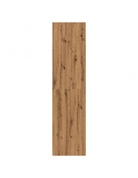 Armadio Rovere Artigianale 30x50x200 cm in Legno Multistrato