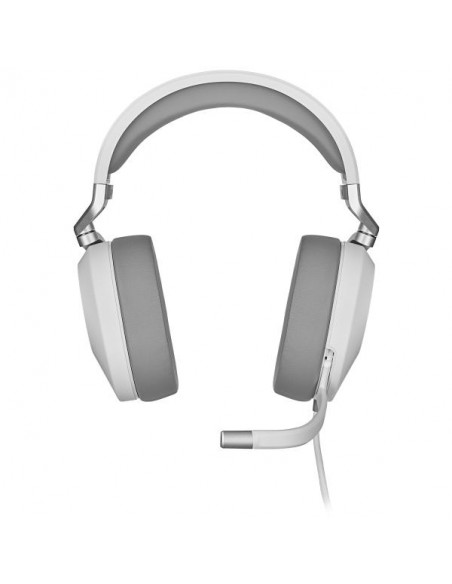 Corsair HS65 Surround White Cuffie con Microfono jack 3.5 PC/Xbox/PS4/Mobile