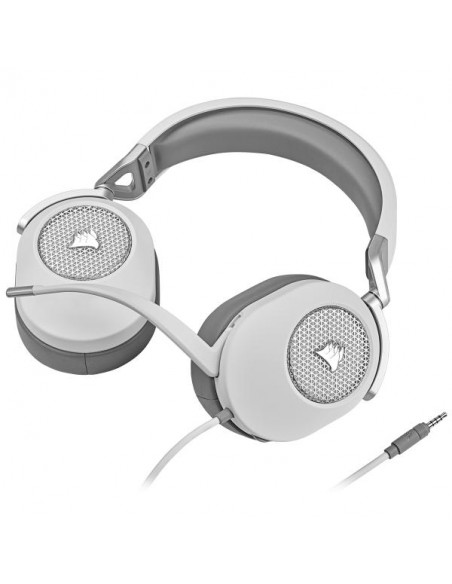 Corsair HS65 Surround White Cuffie con Microfono jack 3.5 PC/Xbox/PS4/Mobile