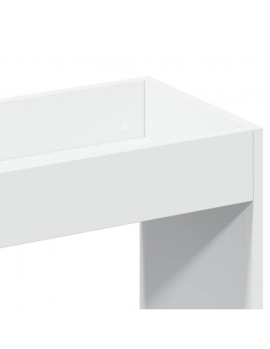 Credenza Bianca 92x33x140 cm in Truciolato
