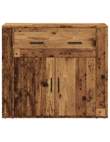 Credenza Legno Vecchio 80x33x70 cm in Truciolato
