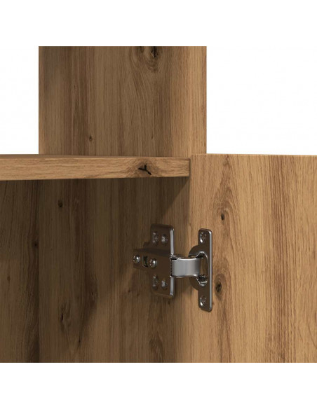 Credenza Rovere Artigianale 92x33x140 cm in Legno Multistrato