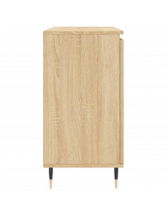 Credenza Rovere Sonoma 104x35x70 cm in Legno Multistrato 2