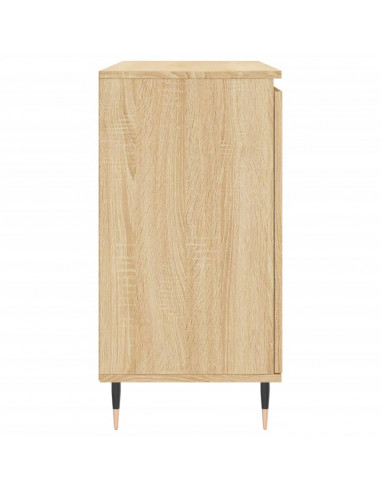 Credenza Rovere Sonoma 104x35x70 cm in Legno Multistrato