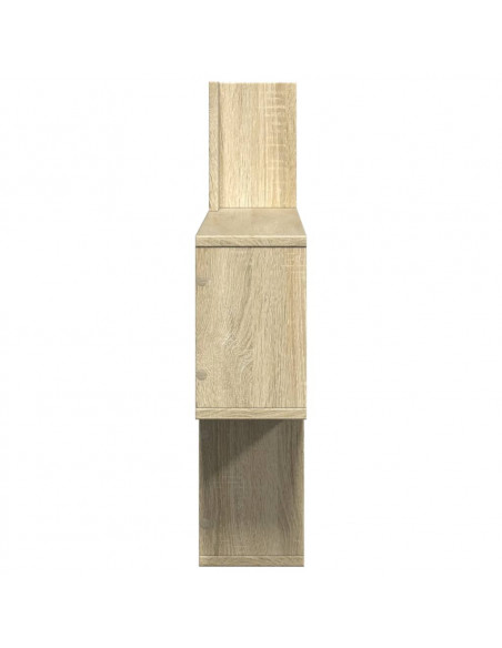 Scaffale a Parete Rovere Sonoma 100x15x70 cm in Truciolato