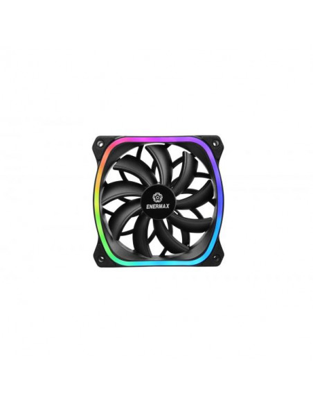 Enermax SquA ARGB Kit 3 Ventole PWM 120 Nero