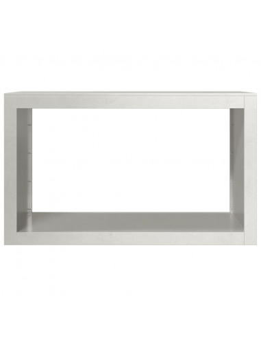 Rastrelliera per Legna da Ardere 100x40x60 cm in Acciaio Inox