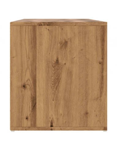 Mobile Angolare Rovere Artigianale 200x40x45 cm in Truciolato