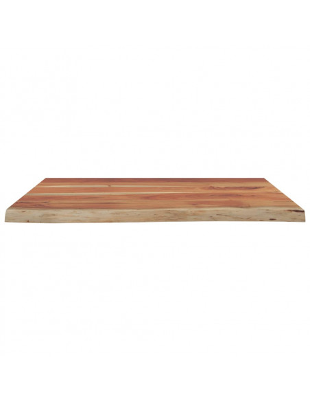 Piano Bagno 70x60x2,5 cm Rettangolare Legno Massello di Acacia