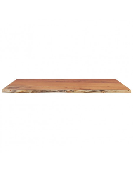 Piano Bagno 90x60x2,5 cm Rettangolare Legno Massello di Acacia